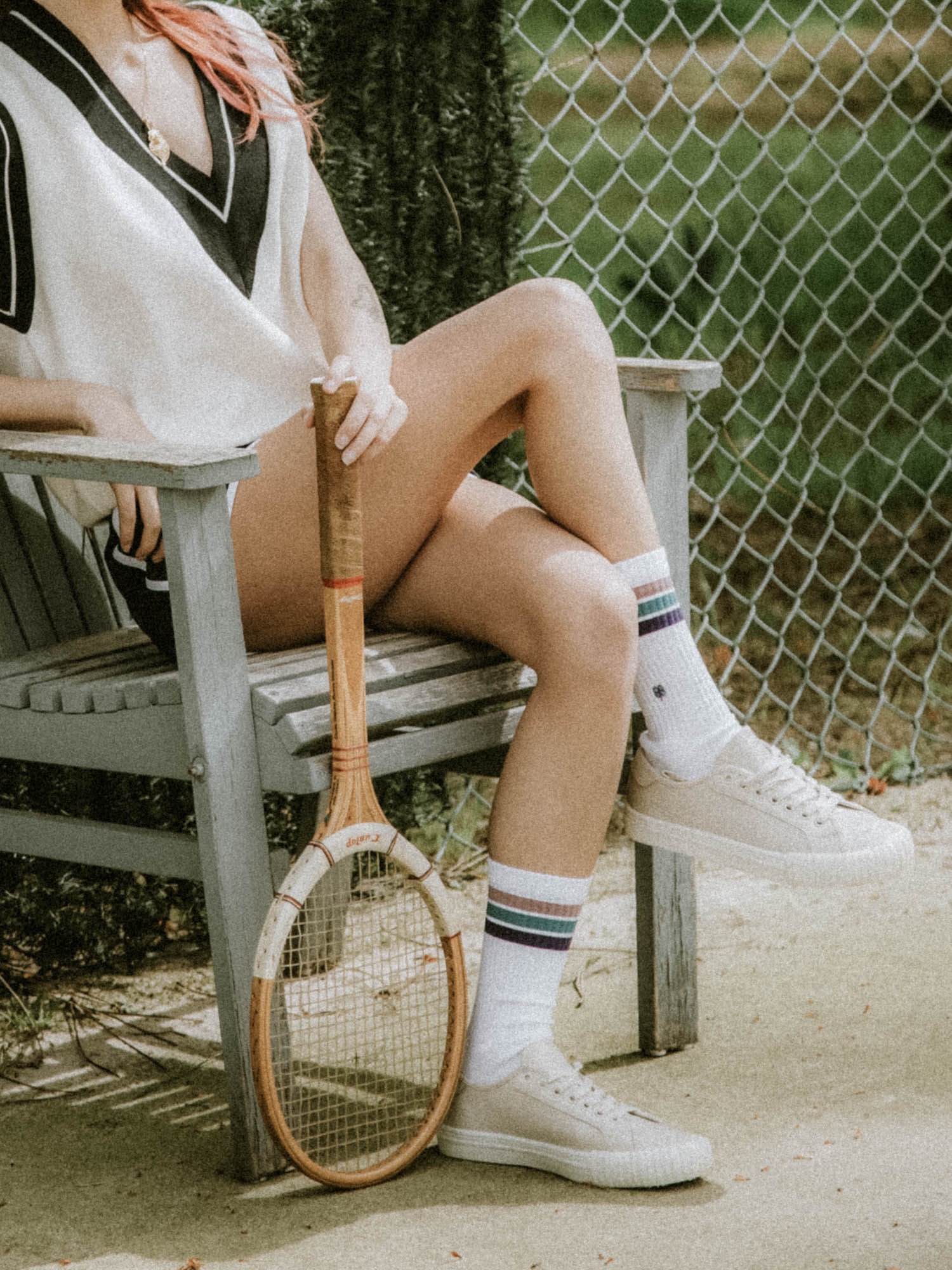 woman playing tennis old money aesthetic presets for lightroom